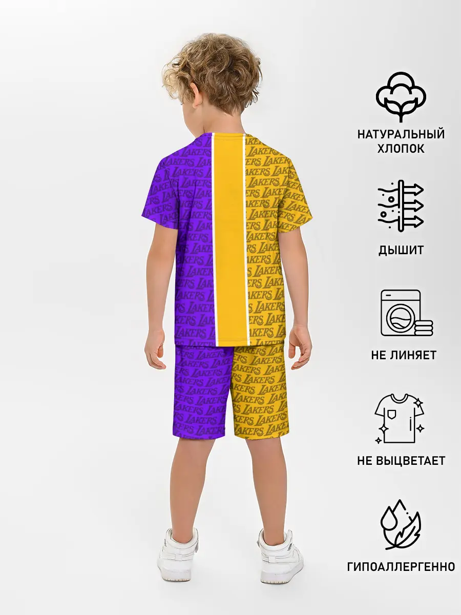 Детская пижама с шортами / LA LAKERS