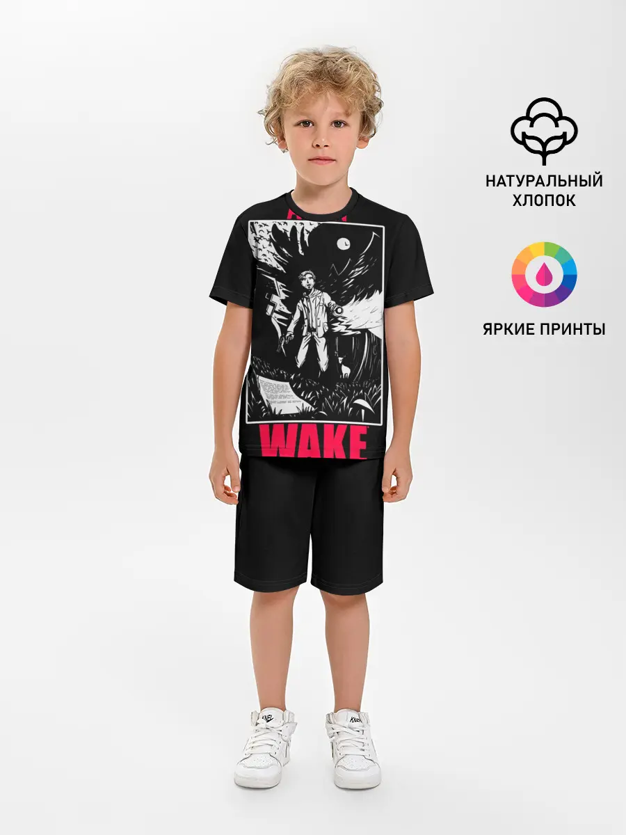 Детская пижама с шортами / ALAN WAKE ART