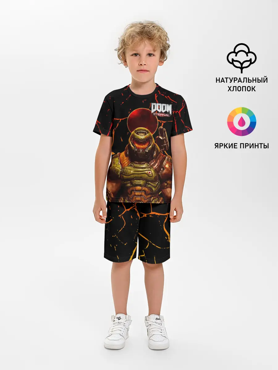 Детская пижама с шортами / Doom | Eternal