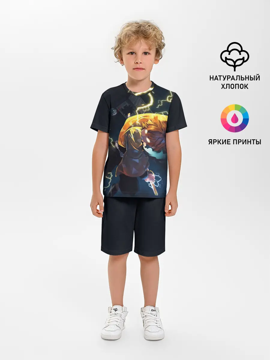 Детская пижама с шортами / ЗЕНИЦУ АКАЦУМА | ZENITSU