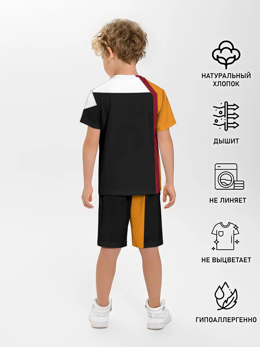 Детская пижама с шортами / Старшая школа Карасуно Haikyu!!