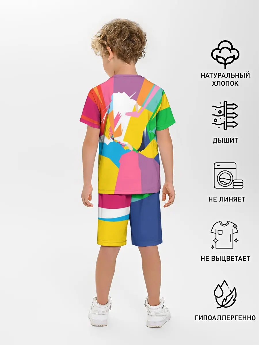 Детская пижама с шортами / BILLIE EILISH