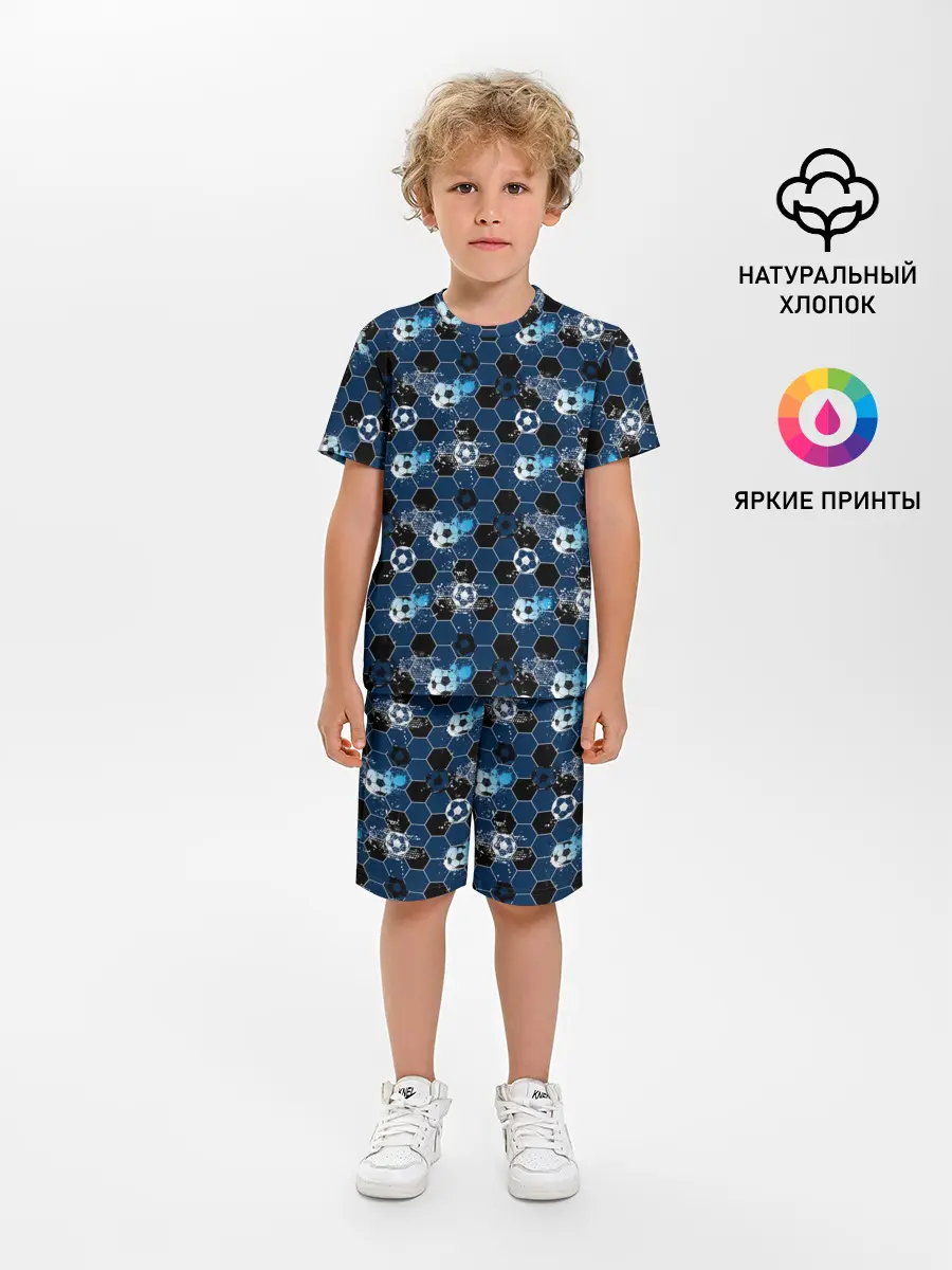Детская пижама с шортами / Football