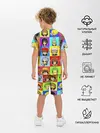 Детская пижама с шортами / ONE PIECE / ВАН ПИС / УЗОР