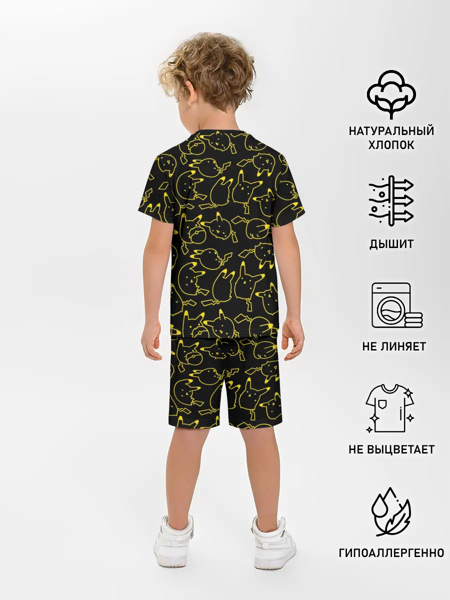 Детская пижама с шортами / Покемоны