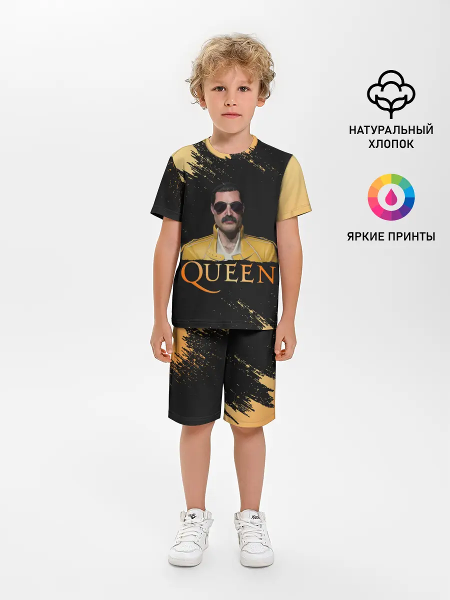 Детская пижама с шортами / Фредди Меркьюри | Freddie Mercury