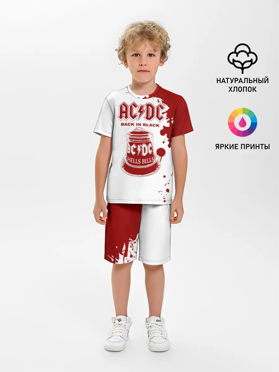 Детская пижама с шортами / AC/DC Back in Black