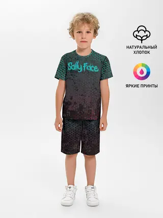 Детская пижама с шортами / SALLY FACE.