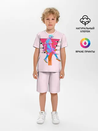 Детская пижама с шортами / Евангилион