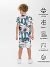Детская пижама с шортами / Геометрия цветов