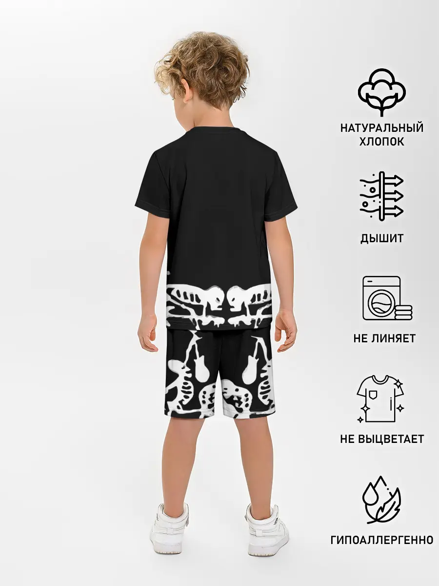Детская пижама с шортами / ГРАЖДАНСКАЯ ОБОРОНА,