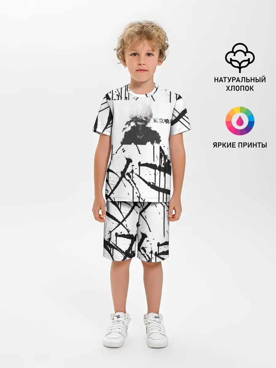 Детская пижама с шортами / Токийский гуль