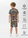 Детская пижама с шортами / Этнический орнамент