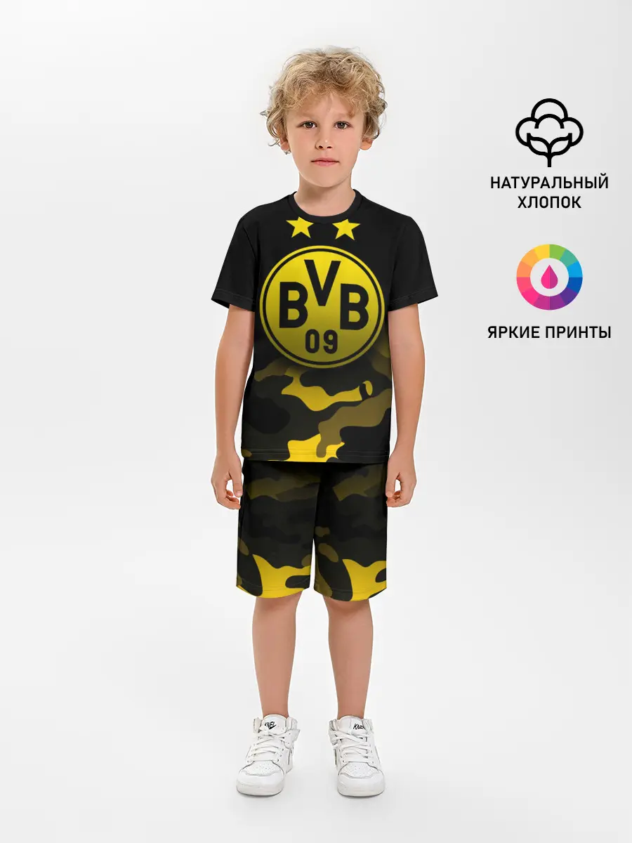 Детская пижама с шортами / Боруссия Дортмунд