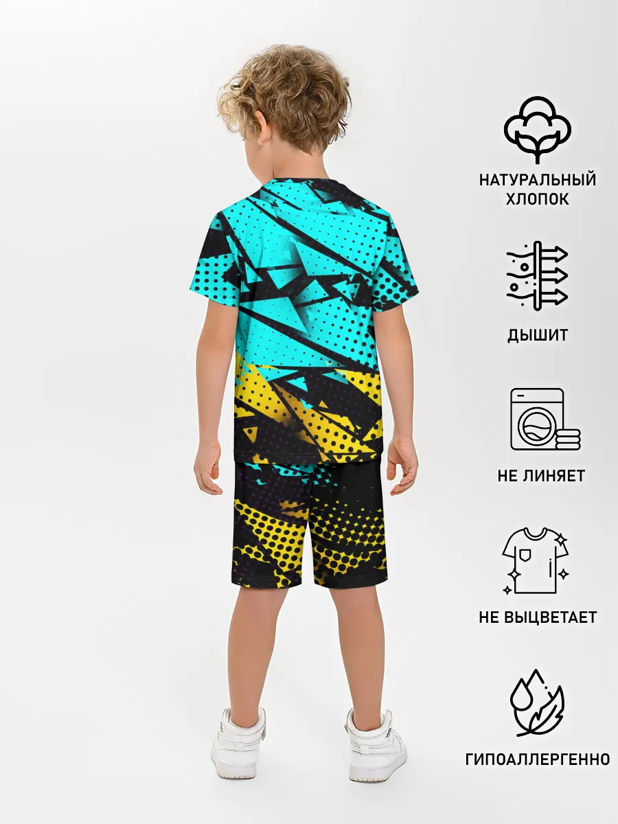 Детская пижама с шортами / AMONG US / АМОНГ АС