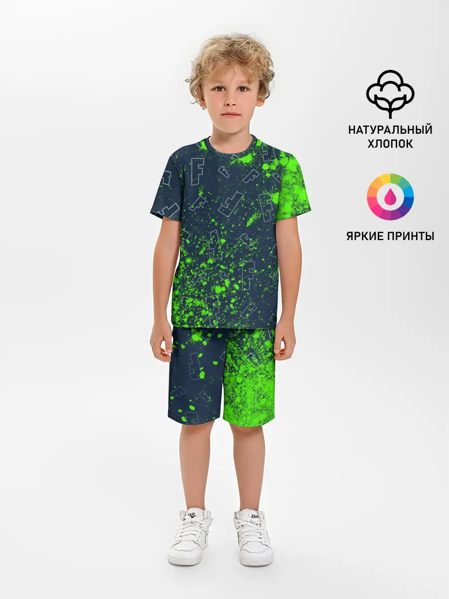 Детская пижама с шортами / FORTNITE / ФОРТНАЙТ