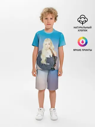 Детская пижама с шортами / JENNIE BLACKPINK