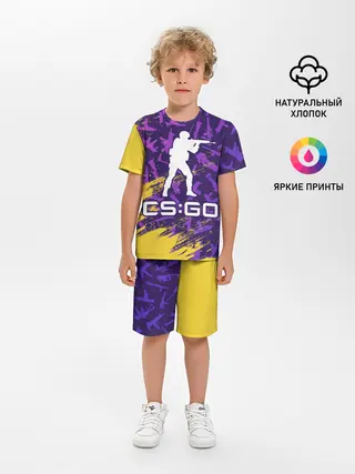 Детская пижама с шортами / CS GO | КС ГО
