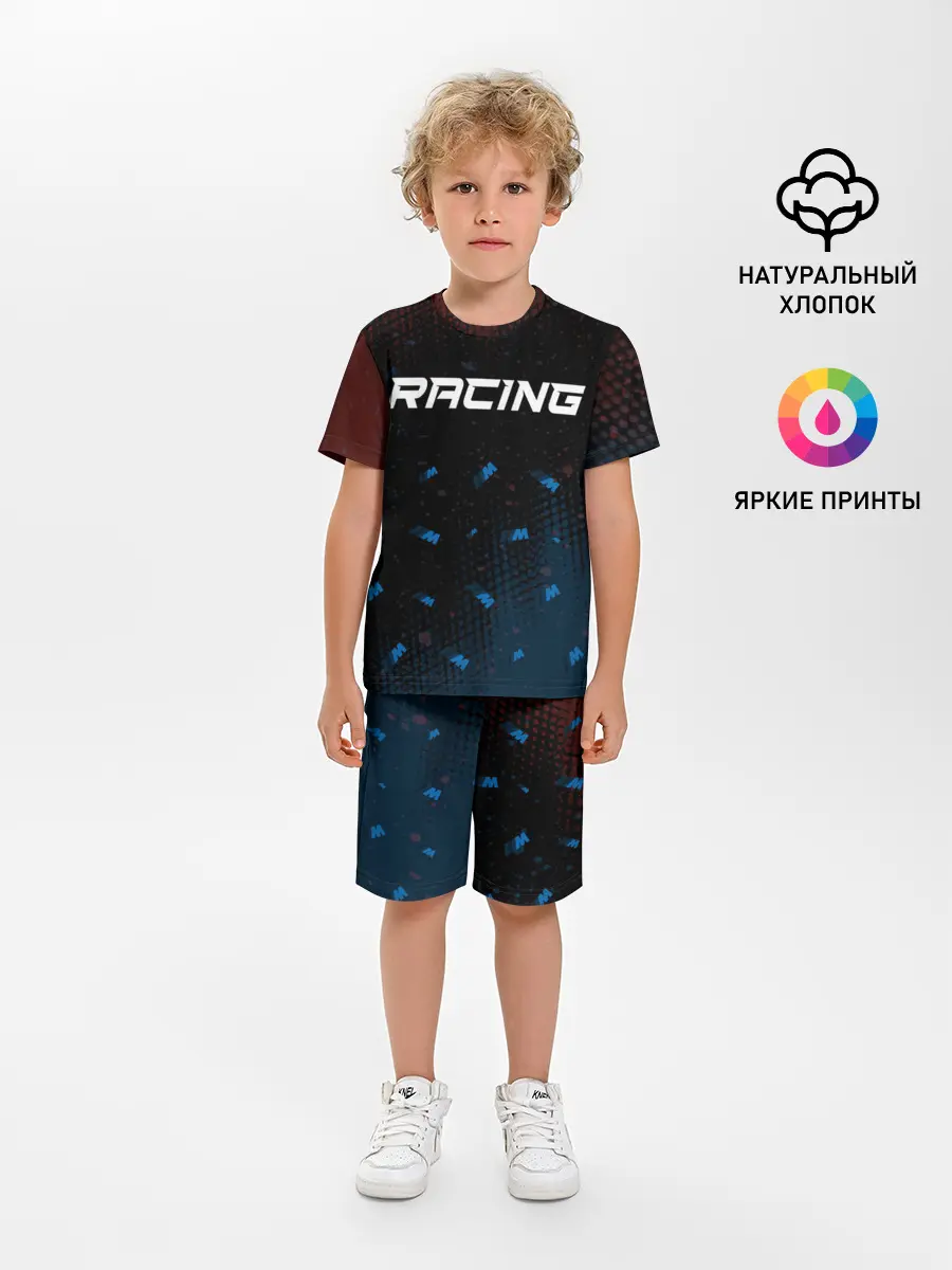 Детская пижама с шортами / BMW - Halftone