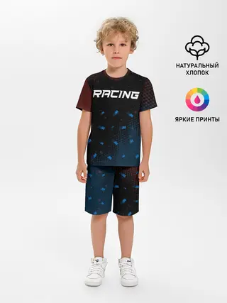 Детская пижама с шортами / BMW - Halftone