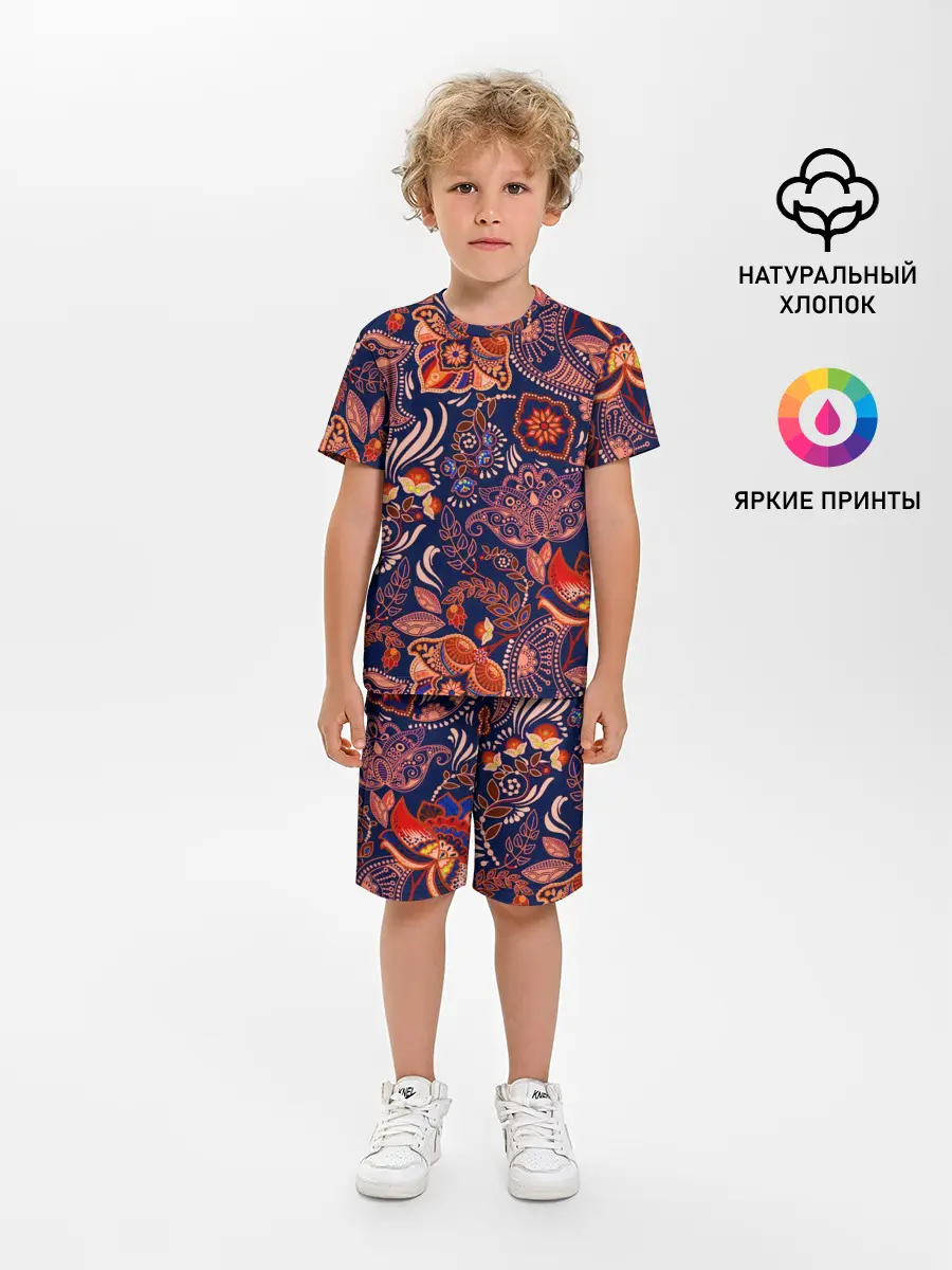 Детская пижама с шортами / Ornament-$