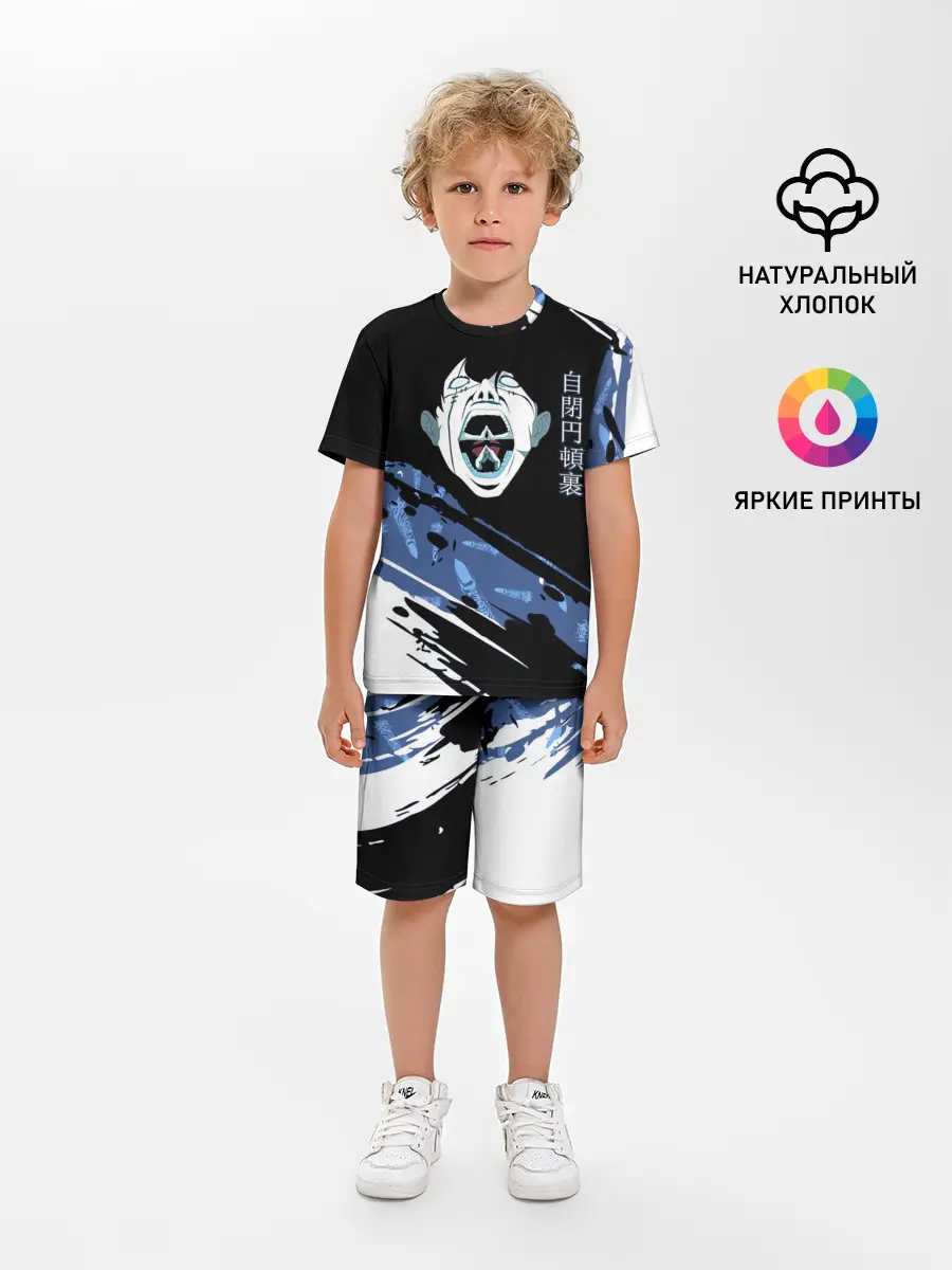 Детская пижама с шортами / Махито Магическая битва