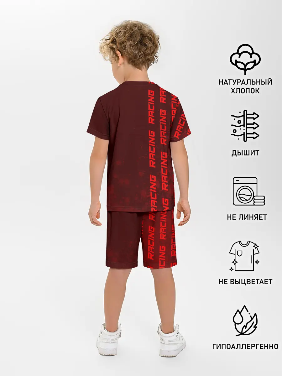 Детская пижама с шортами / Тойота - Pro Racing