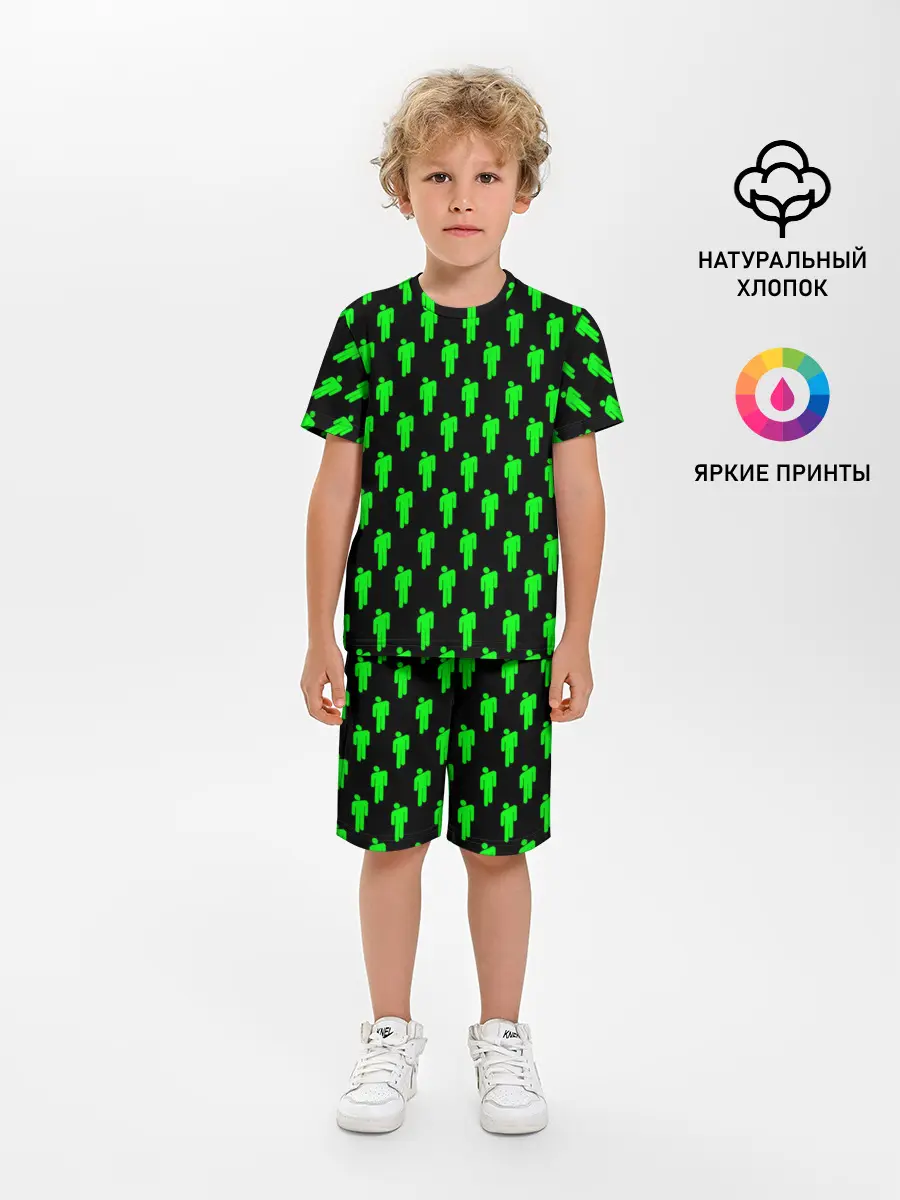 Детская пижама с шортами / BILLIE EILISH