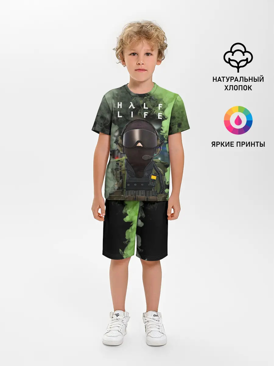 Детская пижама с шортами / Opposing Force | Half-Life