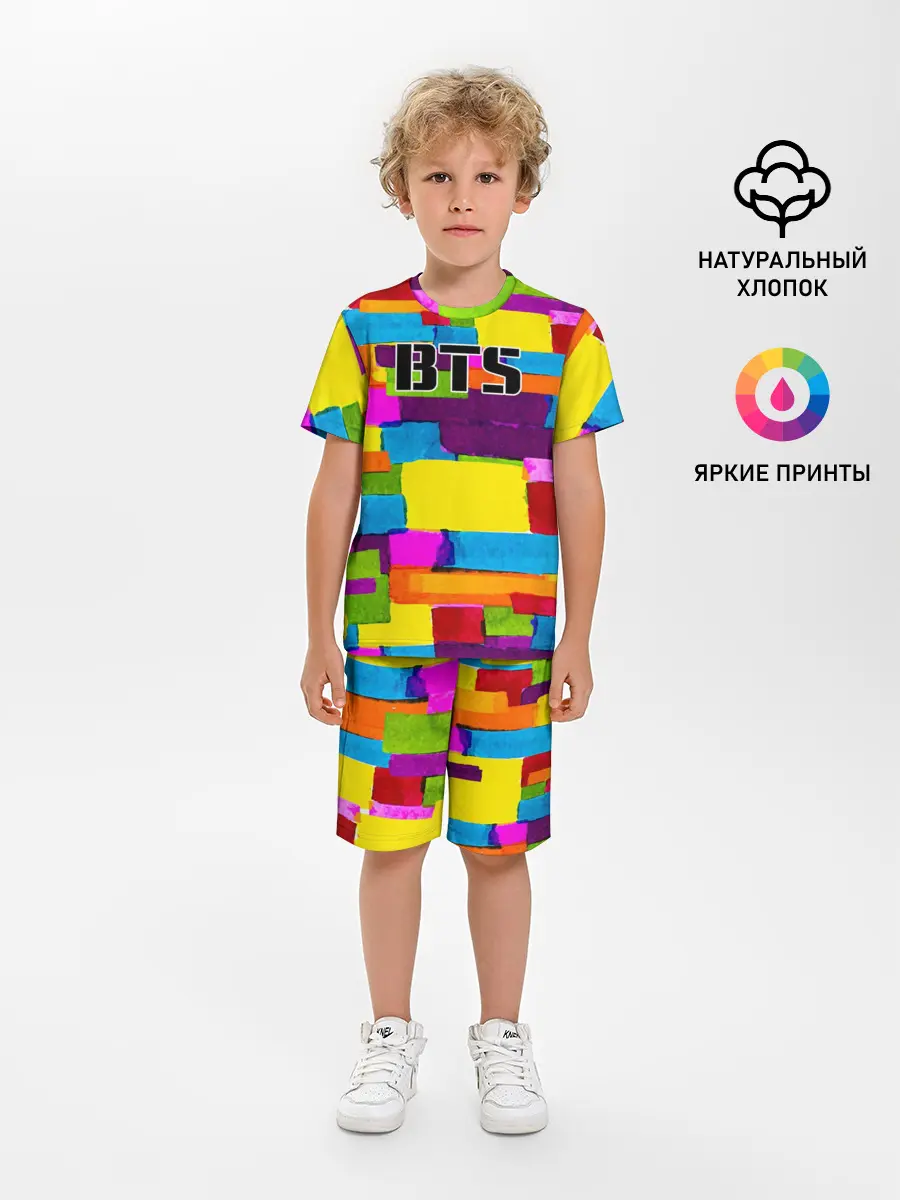 Детская пижама с шортами / BTS