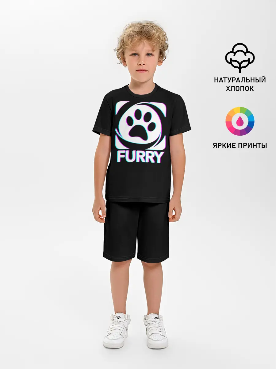 Детская пижама с шортами / Furry