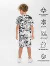 Детская пижама с шортами / Haikyu pattern