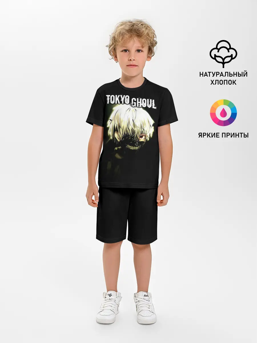 Детская пижама с шортами / Канеки Кен выглядывает