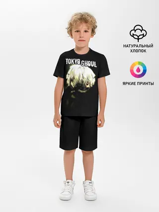 Детская пижама с шортами / Канеки Кен выглядывает