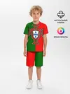 Детская пижама с шортами / Сборная Португалии флаг
