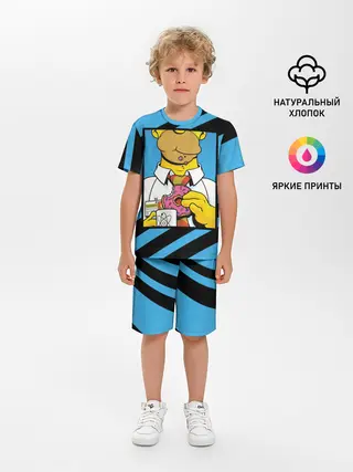 Детская пижама с шортами / Отличительные Черты