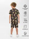 Детская пижама с шортами / Паттерн Японский тигр