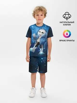 Детская пижама с шортами / UNDERTALE