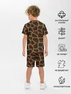 Детская пижама с шортами / Леопард