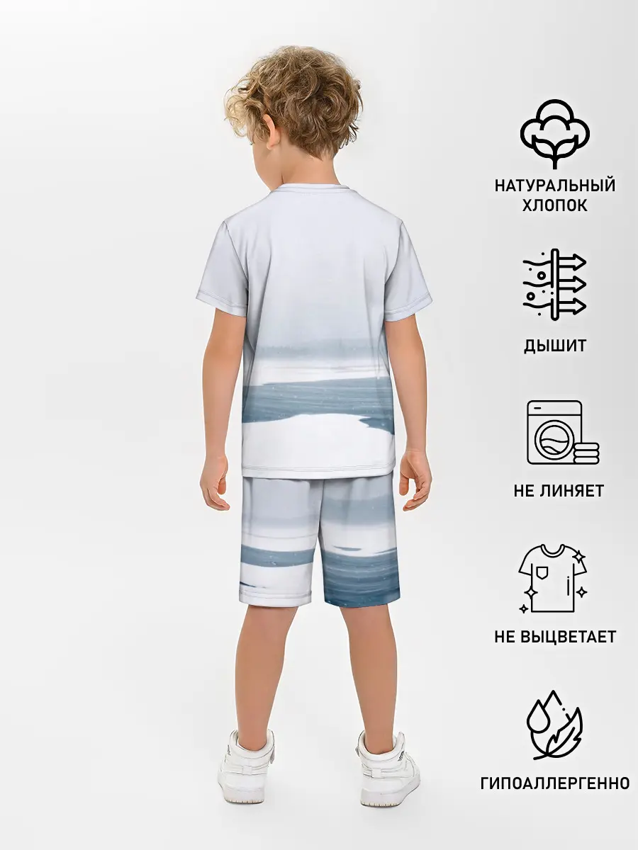 Детская пижама с шортами / Сибирь