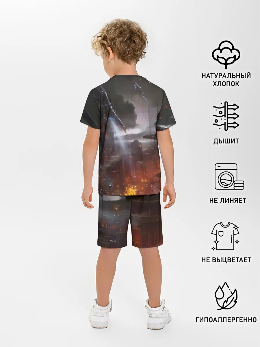 Детская пижама с шортами / Mass Effect 3