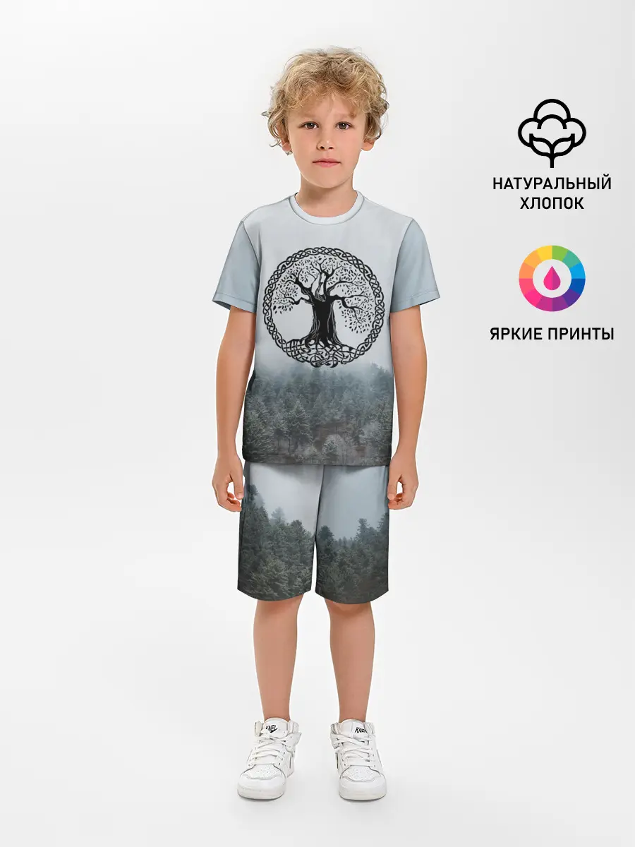 Детская пижама с шортами / Иггдрасиль | Yggdrasil