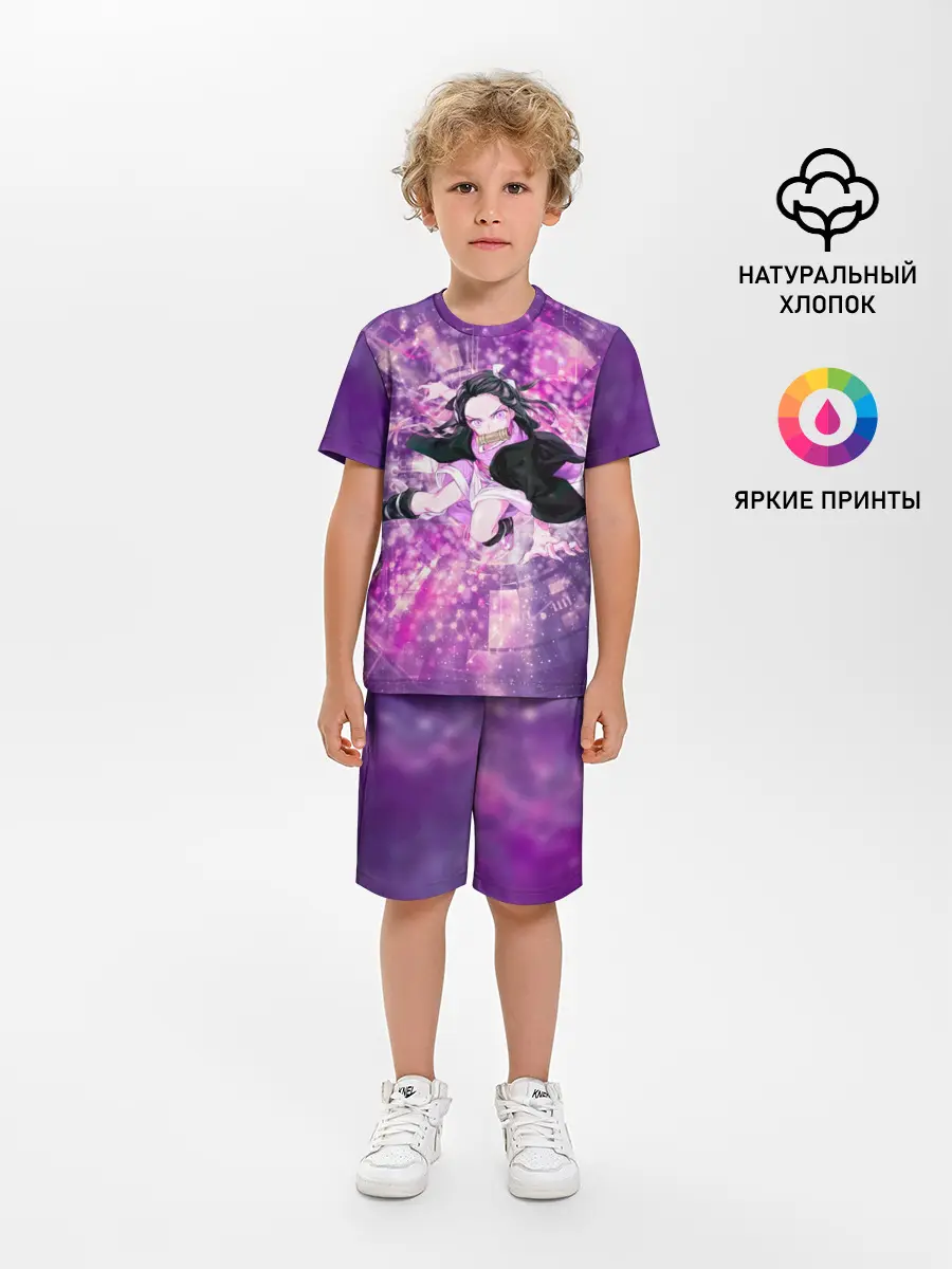 Детская пижама с шортами / Незуко, Камадо