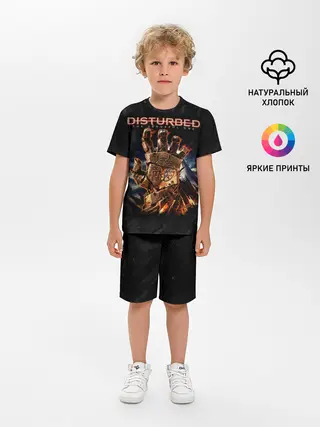 Детская пижама с шортами / Disturbed