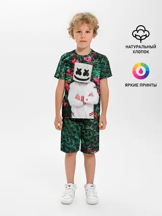 Детская пижама с шортами / MARSHMELLO ROSES