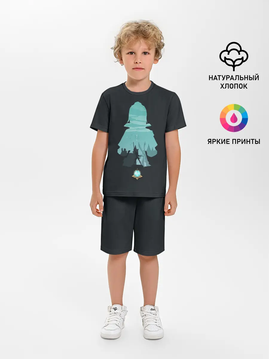 Детская пижама с шортами / КЭ ЦИНЬ | KEQINQ | ГЕНШИН