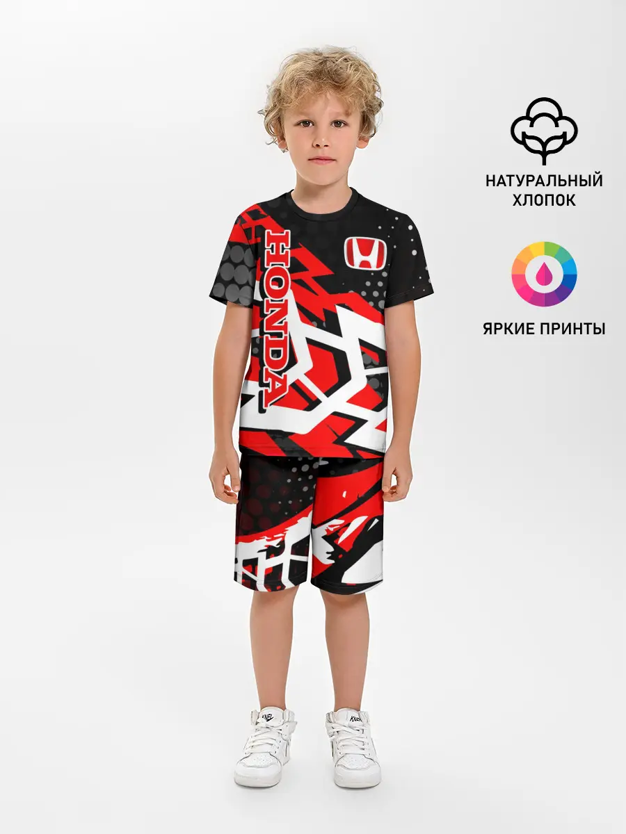 Детская пижама с шортами / Honda