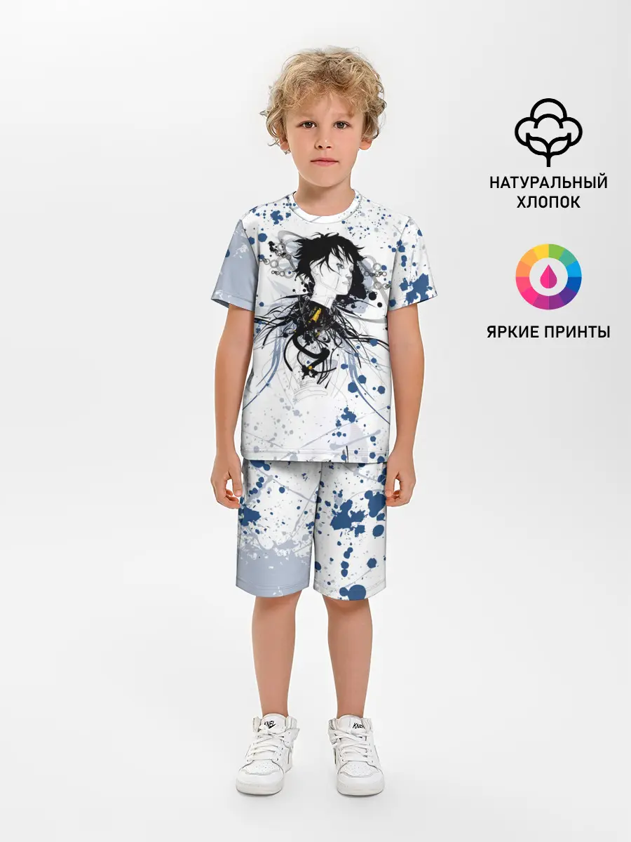 Детская пижама с шортами / Призрак в доспехах