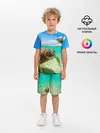 Детская пижама с шортами / Морская черепашка