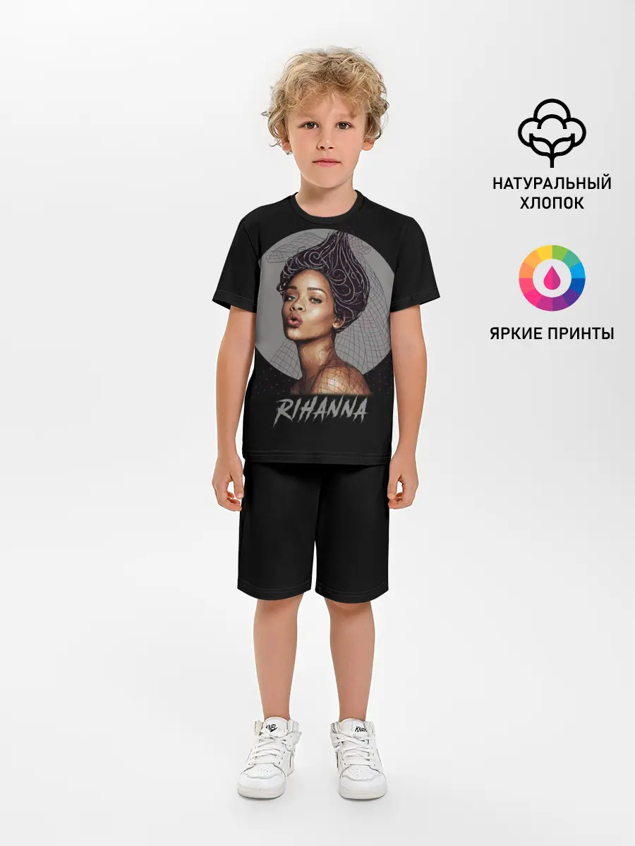 Детская пижама с шортами / Rihanna